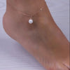 Pearl Barefoot Sandals Ankle Chain Anklet Bracelet Foot Jewelry