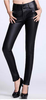 New Fashion Girls Slim Leggings Sexy Black Leather Pants Women High Waist