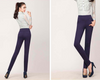 Female Oversized High Waisted Trousers Elastic Pencil Pants