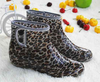 New Fashion Women Rain Boots Ladies Short Rain Shoes Slip Resistant