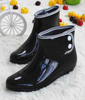 New Fashion Women Rain Boots Ladies Short Rain Shoes Slip Resistant