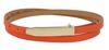 Pigskin Leather belt good quality all match Belts for Woman