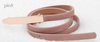 Pigskin Leather belt good quality all match Belts for Woman